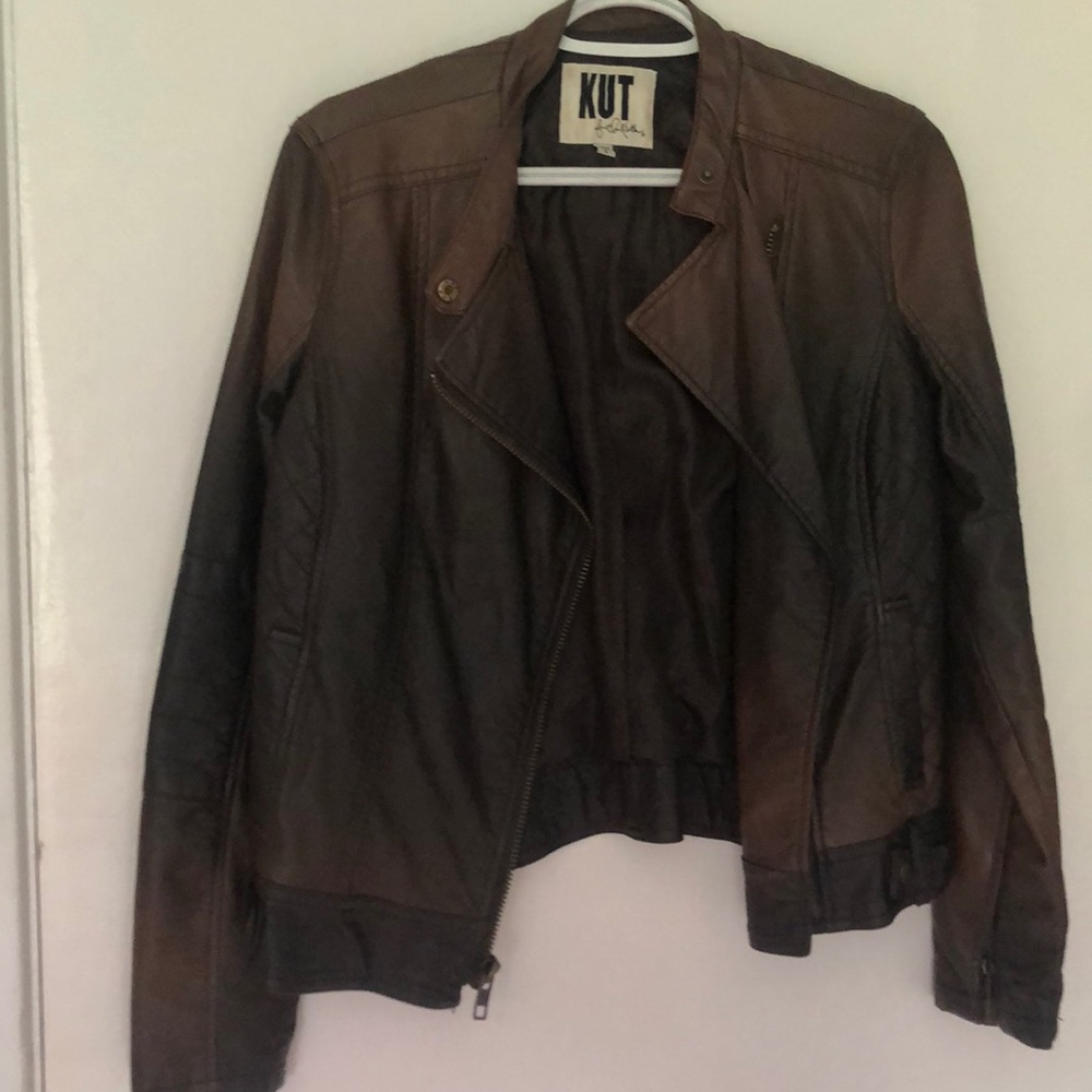 Leather jacket